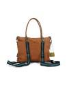 Gabs - Verwandelbare flache Tasche mit Ledertaschen, Größe M, Bull Black