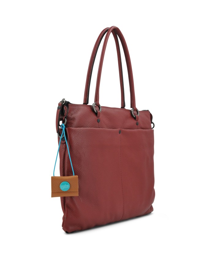  Gabs - Borsa piatta trasformabile in pelle con Manici Lunghi