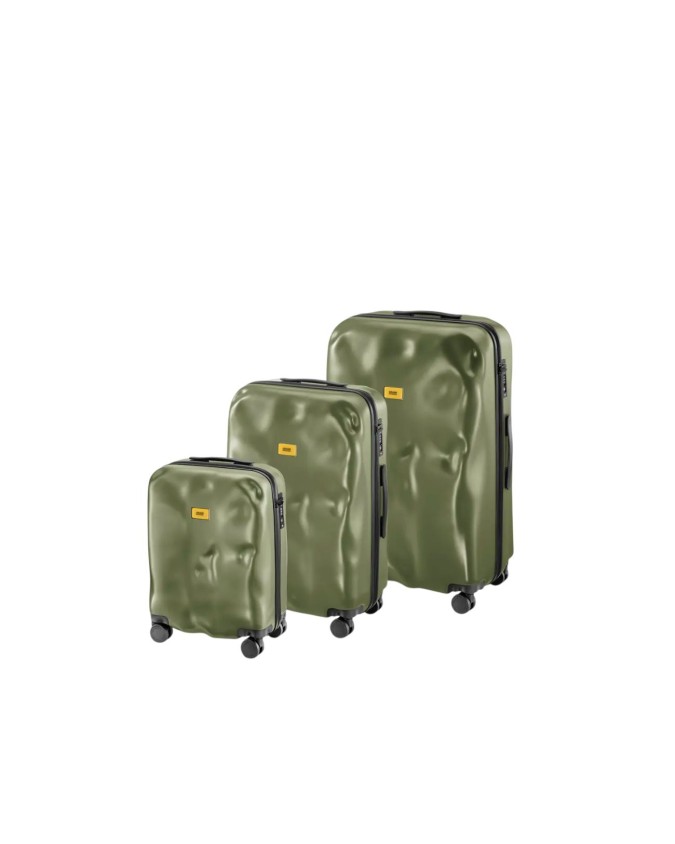  Crash Baggage - Set di 3 valigie in policarbonato S/M/L Icon