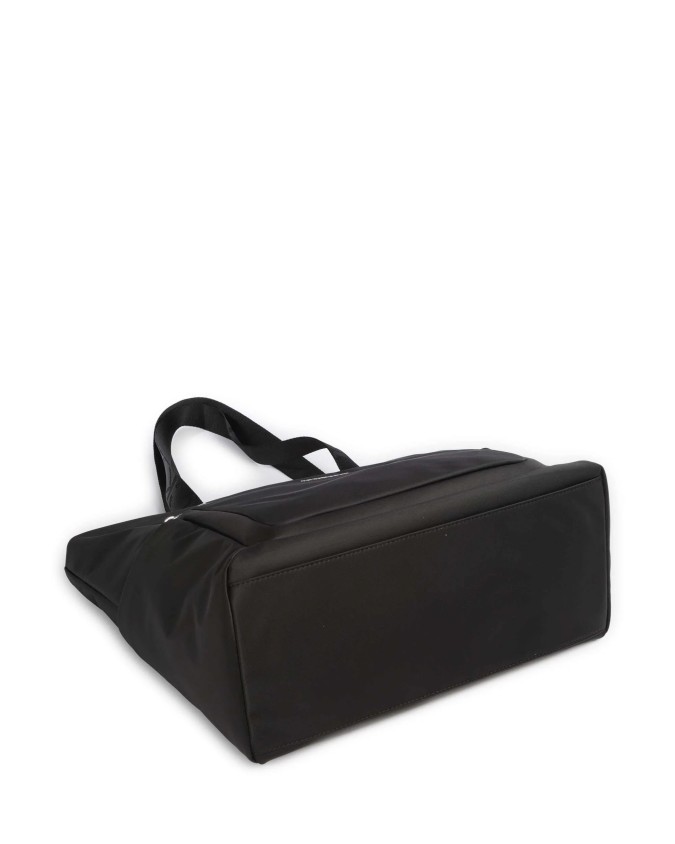  Mandarina Duck - Borsa Shopper con Tasca Frontale in Nylon