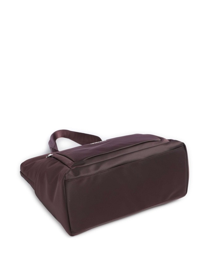  Mandarina Duck - Borsa Shopper con Tasca Frontale in Nylon