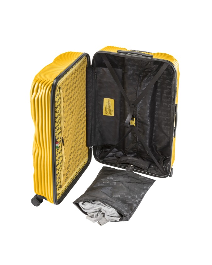  Crash Baggage - Trolley grande in policarbonato striato 79 cm
