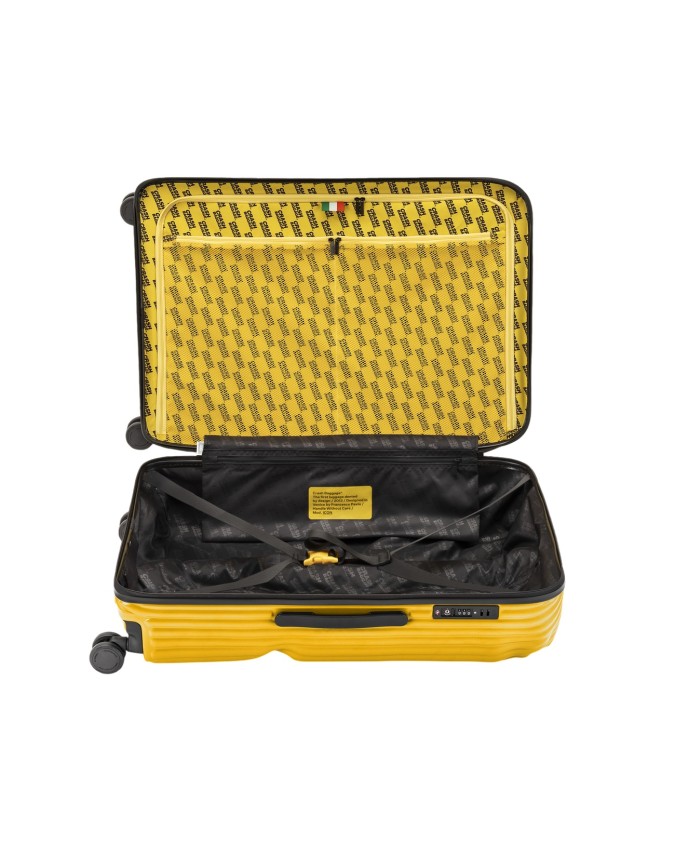  Crash Baggage - Trolley grande in policarbonato striato 79 cm