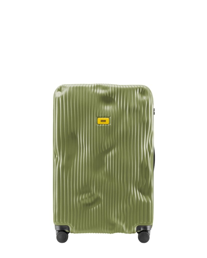  Crash Baggage - Trolley grande in policarbonato striato 79 cm