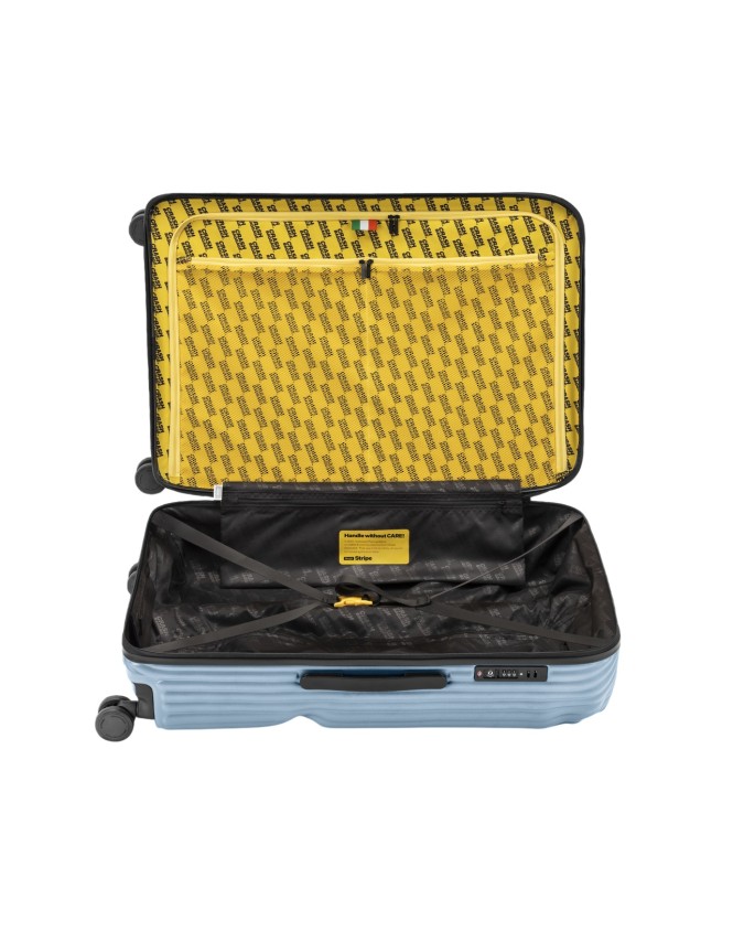  Crash Baggage - Trolley grande in policarbonato striato 79 cm