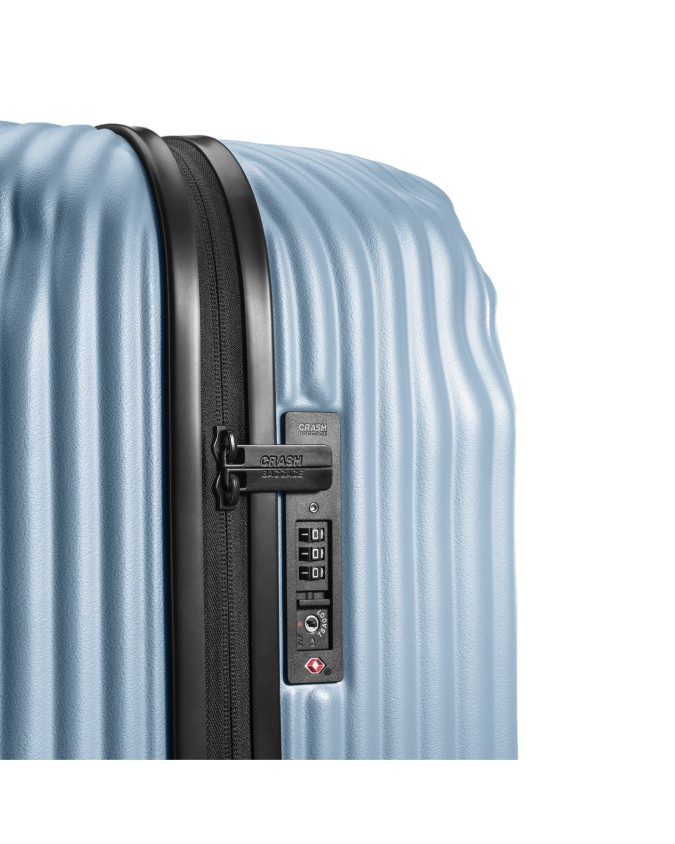  Crash Baggage - Trolley grande in policarbonato striato 79 cm