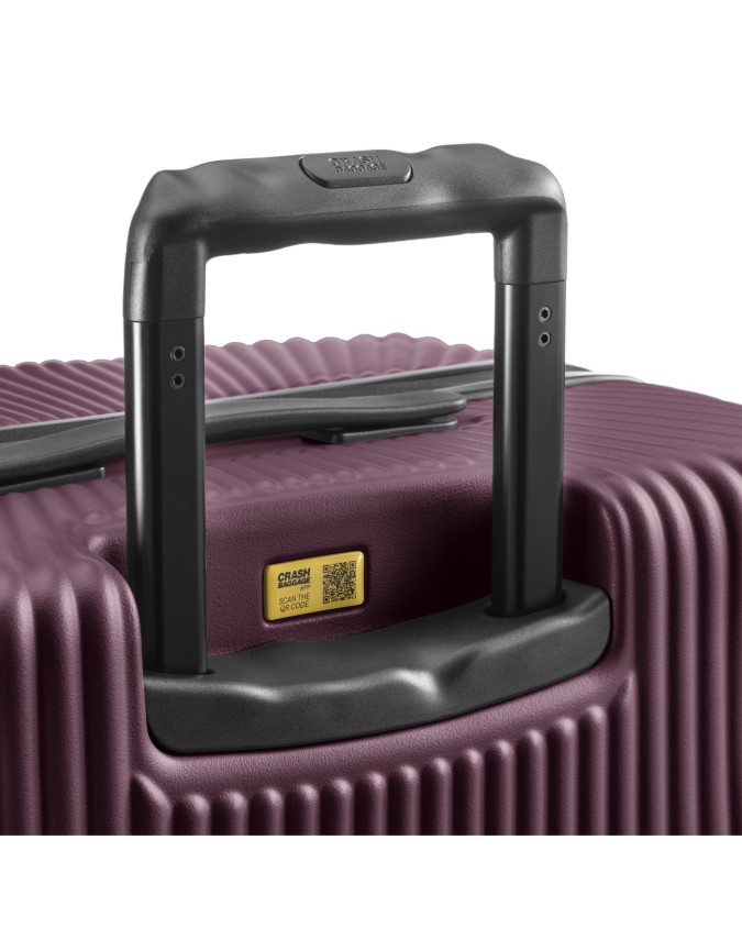  Crash Baggage - Trolley grande in policarbonato striato 79 cm