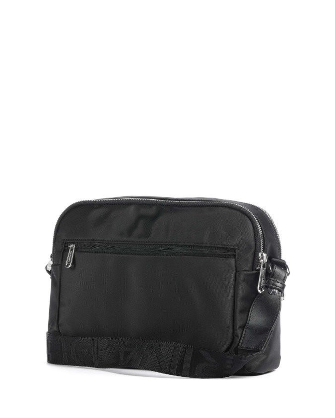  Mandarina Duck - Borsa a Tracolla con Doppia Zip e Tasche