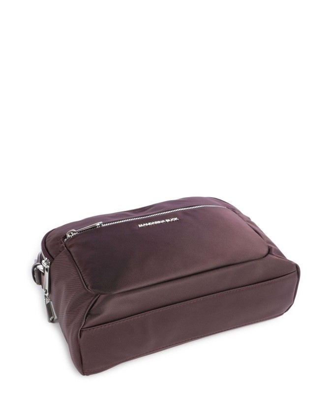  Mandarina Duck - Borsa a Tracolla con Doppia Zip e Tasche