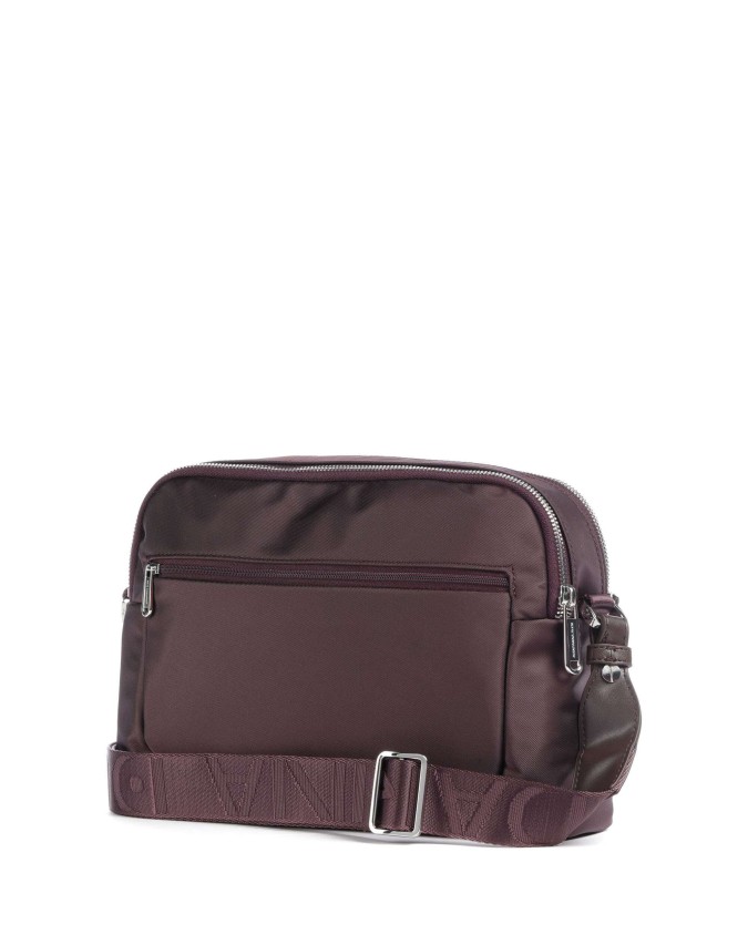  Mandarina Duck - Borsa a Tracolla con Doppia Zip e Tasche