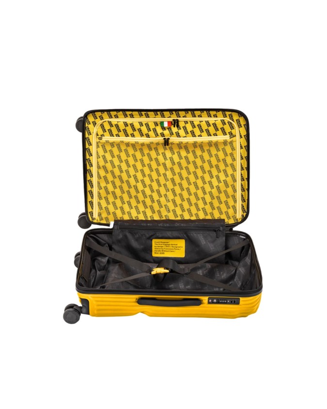  Crash Baggage - Trolley medio in policarbonato striato 68 cm 4