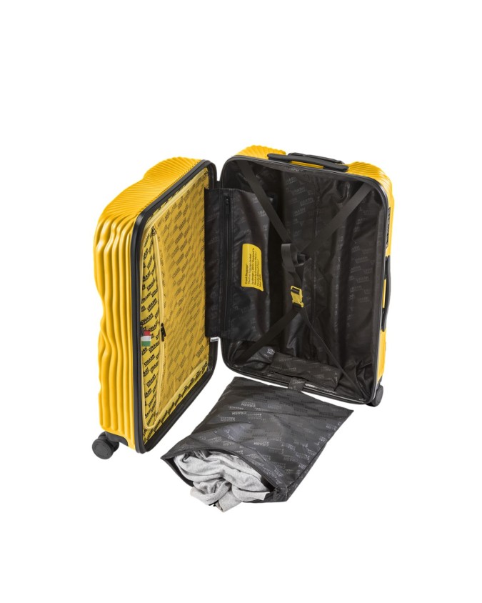  Crash Baggage - Trolley medio in policarbonato striato 68 cm 4