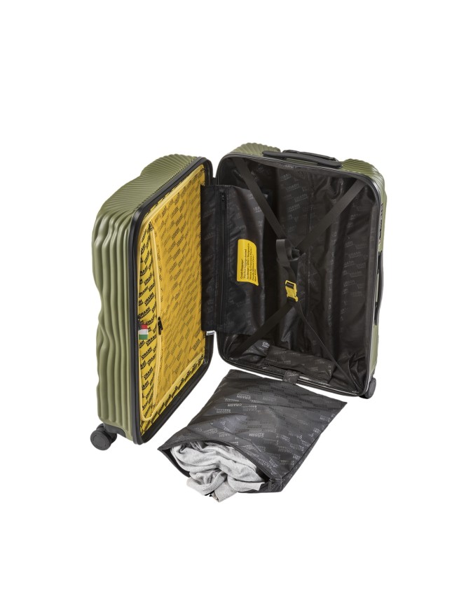 Crash Baggage - Trolley medio in policarbonato striato 68 cm 4
