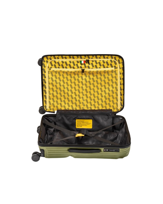  Crash Baggage - Trolley medio in policarbonato striato 68 cm 4