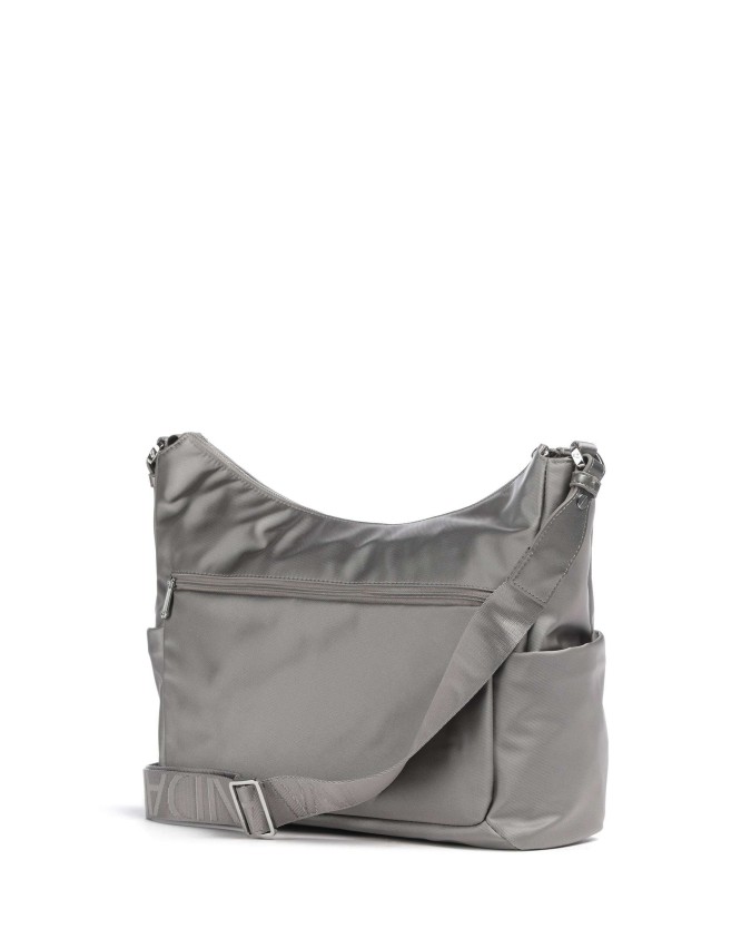  Mandarina Duck - Borsa Hobo con Doppia Tasca Frontale in Nylon