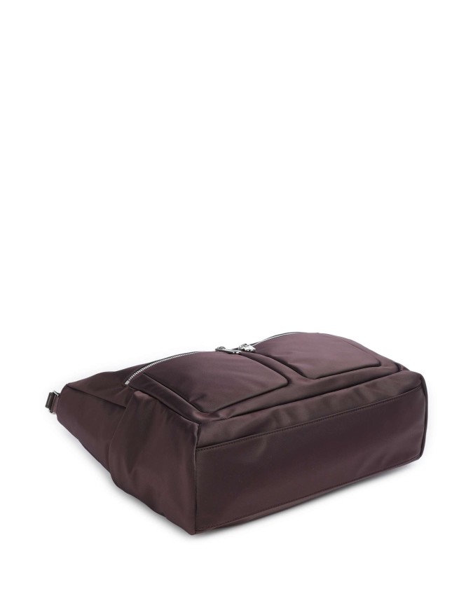  Mandarina Duck - Borsa Hobo con Doppia Tasca Frontale in Nylon