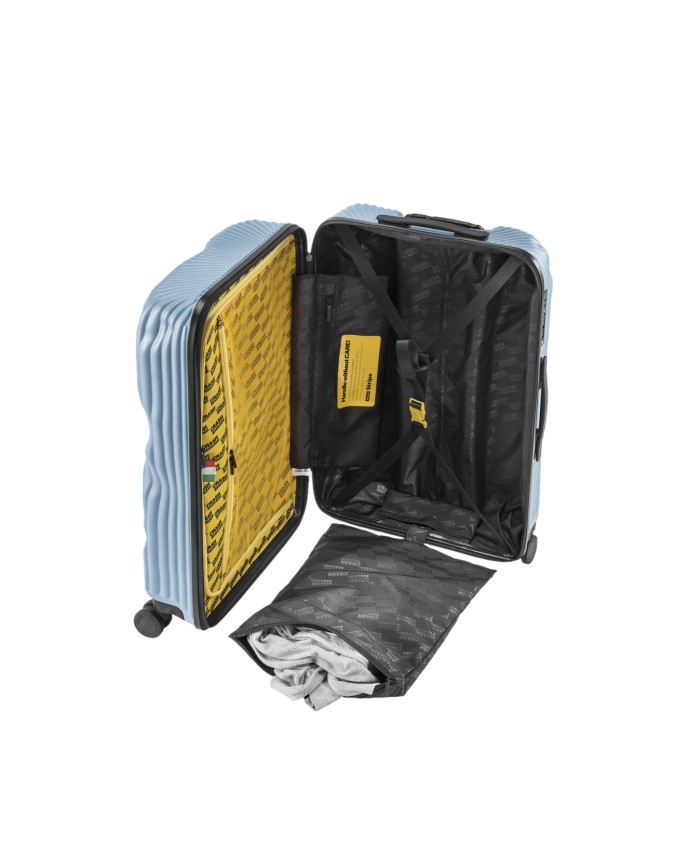  Crash Baggage - Trolley medio in policarbonato striato 68 cm 4