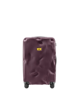 Crash Baggage - Medium-sized ribbed polycarbonate suitcase, 68 cm, 4 wheels, Stripe
