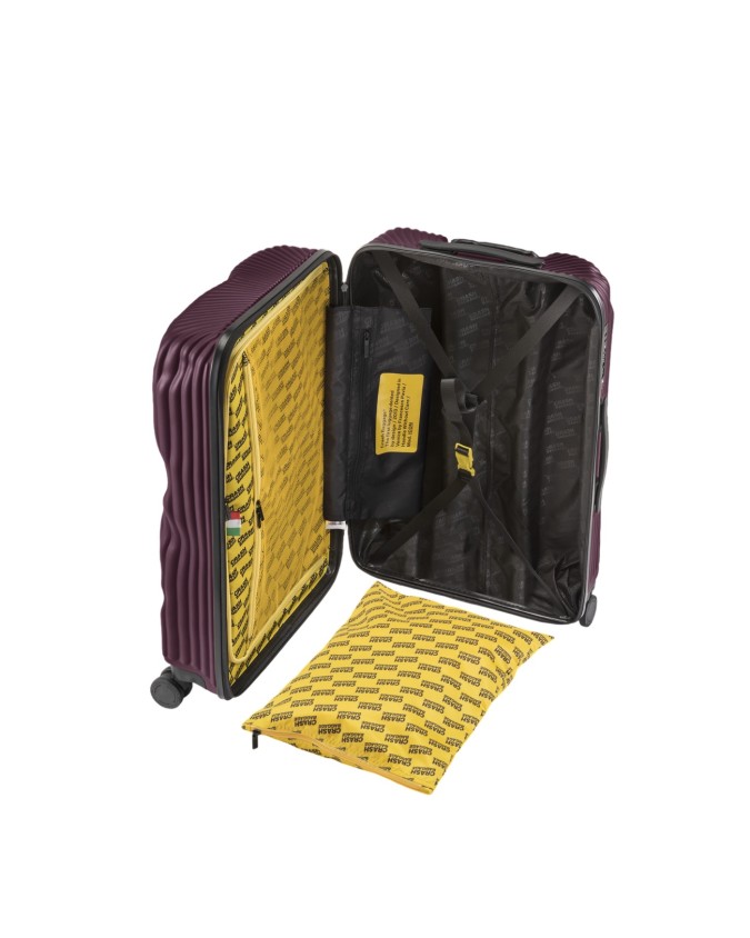  Crash Baggage - Trolley medio in policarbonato striato 68 cm 4