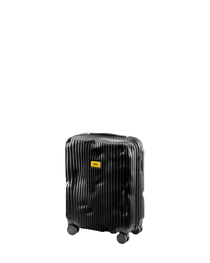  Crash Baggage - Trolley cabina small in policarbonato striato
