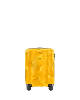 Crash Baggage - Kleiner Handgepäck-Trolley aus geripptem...