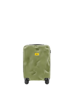  Crash Baggage - Trolley cabina small in policarbonato striato
