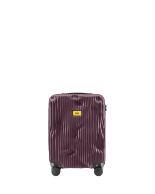 Crash Baggage - Kleiner Handgepäck-Trolley aus geripptem...