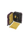  Crash Baggage - Trolley cabina small in policarbonato striato