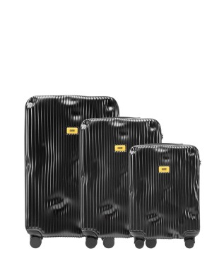  Crash Baggage - Set di 3 valigie in policarbonato S/M/L Stripe