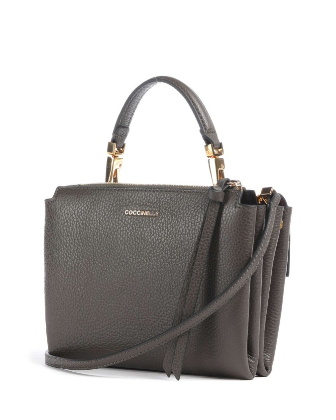  Coccinelle - Borsa a mano piccola a due scomparti in pelle