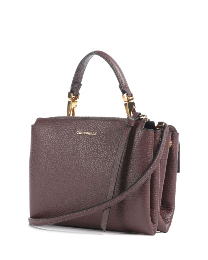  Coccinelle - Borsa a mano piccola a due scomparti in pelle
