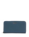  Coccinelle - Portafoglio in pelle zip around Metallic Soft