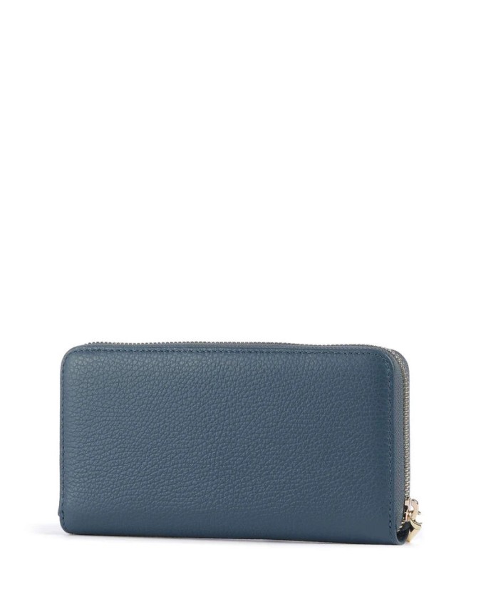  Coccinelle - Portafoglio in pelle zip around Metallic Soft