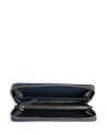  Coccinelle - Portafoglio in pelle zip around Metallic Soft
