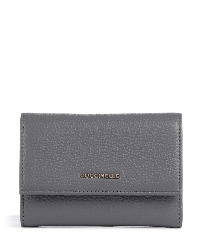  Coccinelle - Portafoglio donna con tasca porta monete in pelle