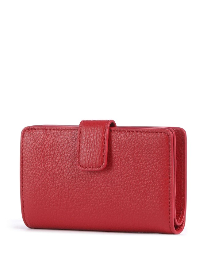  Coccinelle - Portafoglio donna in pelle medio Metallic Soft