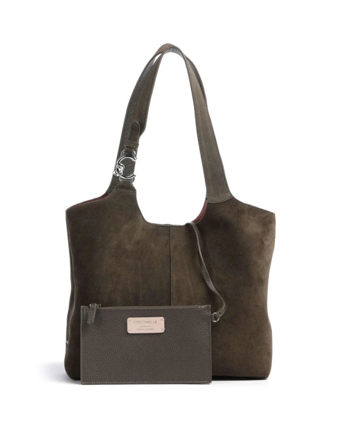  Coccinelle - Borsa scamosciata a spalla C-easy