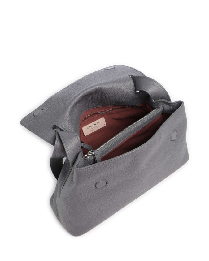  Coccinelle - Borsa a spalla in pelle con patta Fern