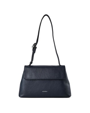 Coccinelle - Borsa a spalla in pelle con patta Fern