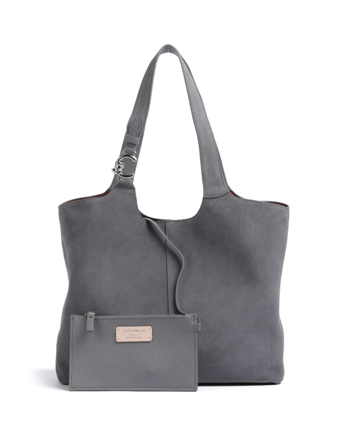  Coccinelle - Borsa Shopping in Suede Large C-Easy