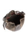  Coccinelle - Borsa a Secchiello in Pelle e Camoscio Boom