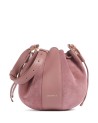  Coccinelle - Borsa a Secchiello in Pelle e Camoscio Boom