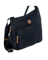 Bric's - Borsa a Tracolla in Nylon con Tasca Frontale Hipster