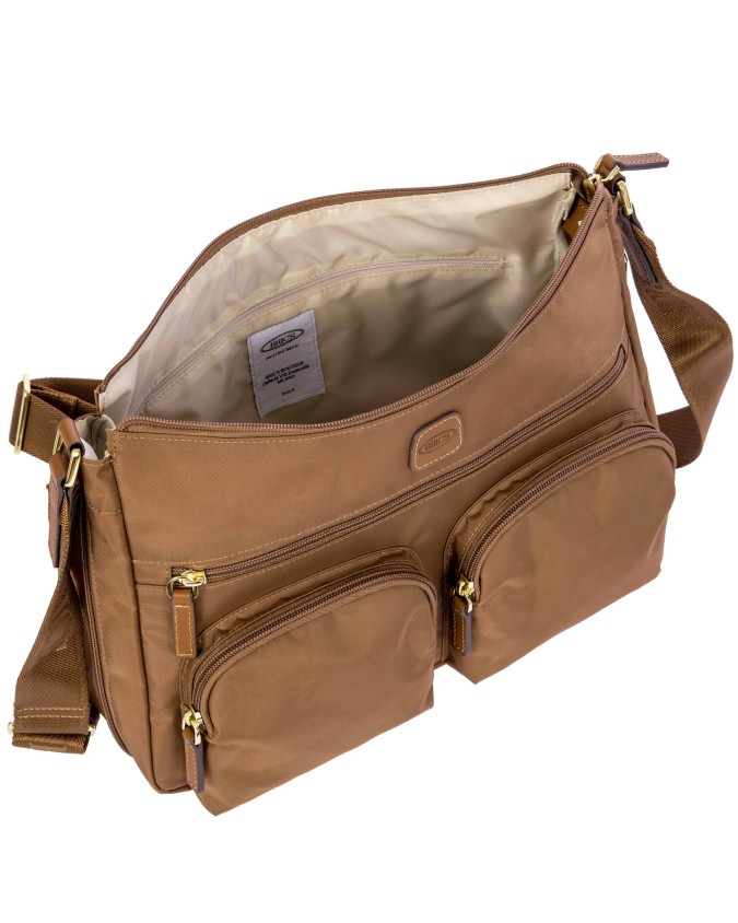  Bric's - Borsa a Tracolla Espandibile in Nylon X-bag