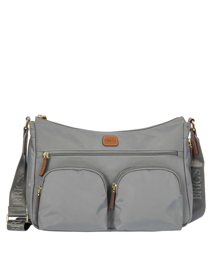  Bric's - Borsa a Tracolla Espandibile in Nylon X-bag