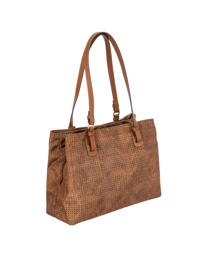  Bric's - Borsa a Spalla Tre Scomparti in Nylon X-Bag