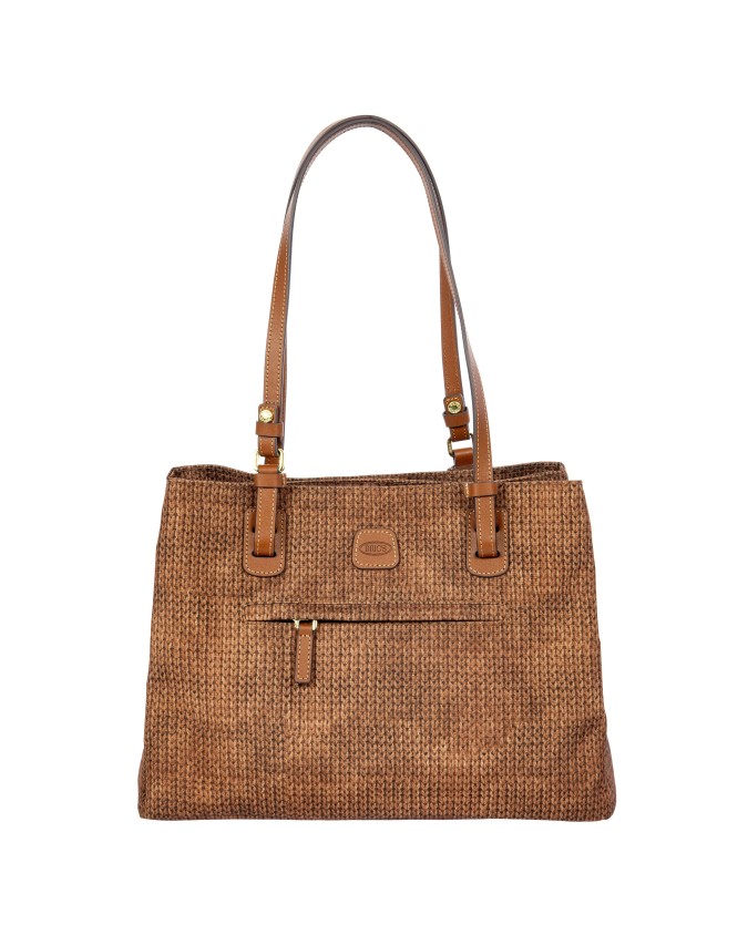  Bric's - Borsa a Spalla Tre Scomparti in Nylon X-Bag