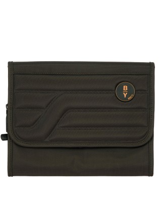  Bric's - Necessaire Tri-Fold in Tessuto Riciclato B|Y