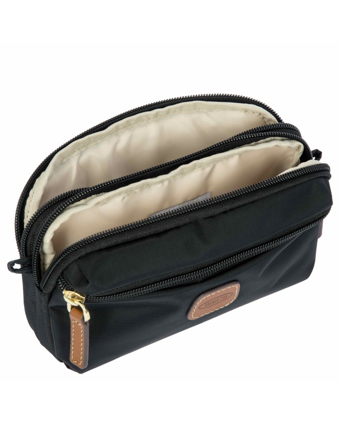  Bric's - Borsetta a Tracolla con Tre Tasche in Nylon