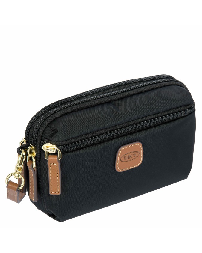  Bric's - Borsetta a Tracolla con Tre Tasche in Nylon